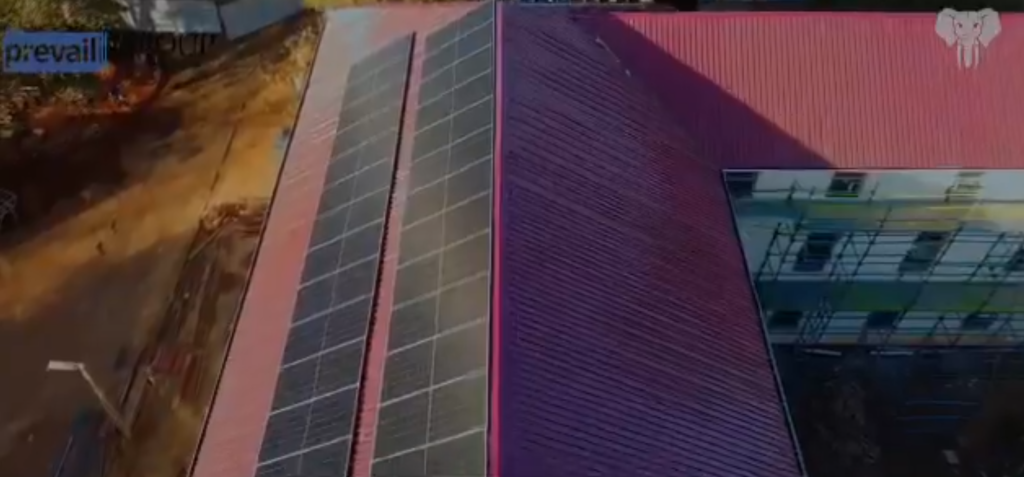 Prevail International and Government Light Up Parirenyatwa with Solar Energy
