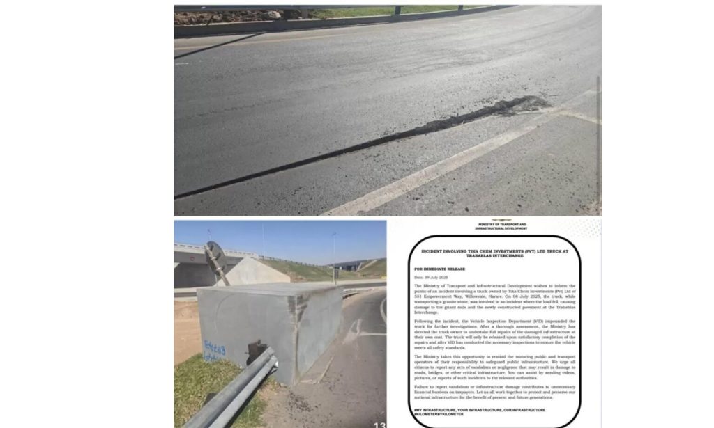 Truck Company Ordered to Repair Damage at Trabablas Interchange