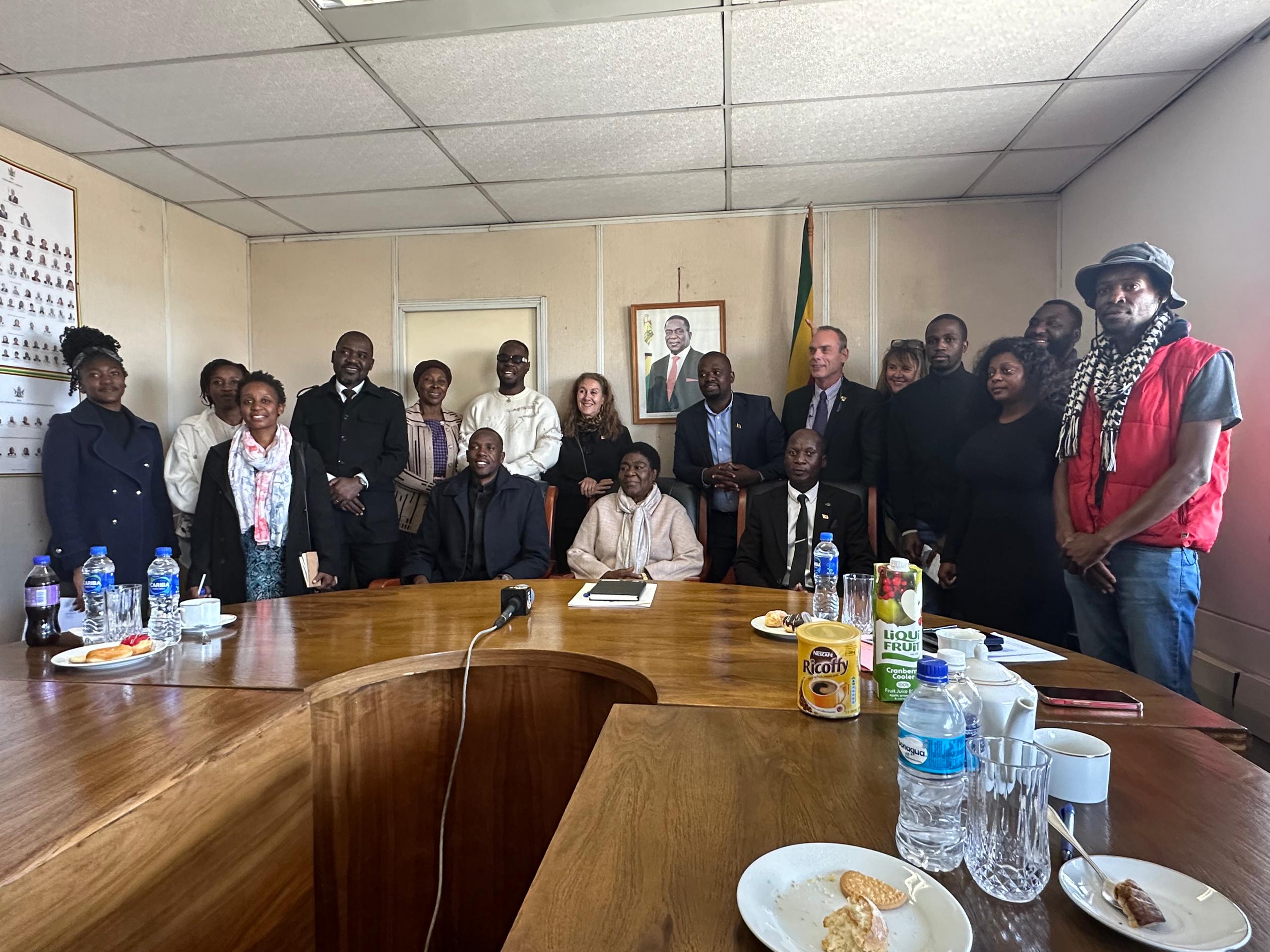 Minister Ncube Endorses "Amazulu" Film
