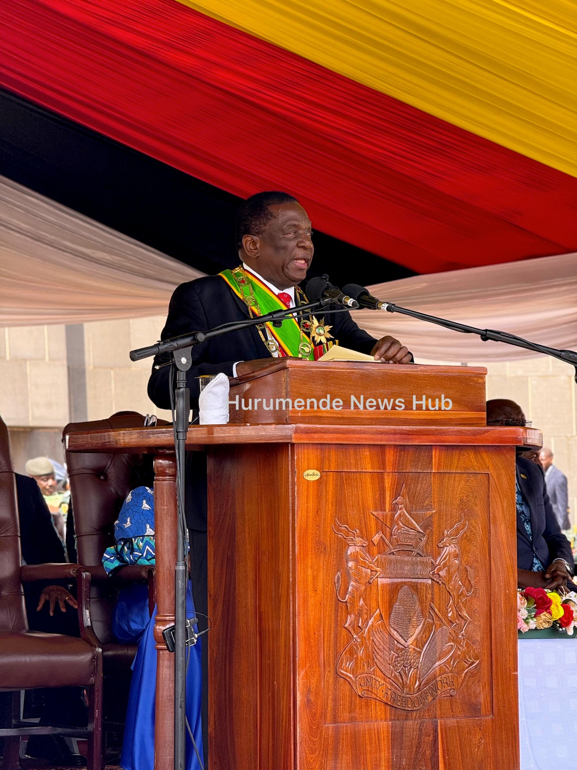 President Mnangagwa Calls to Guard Sovereignty
