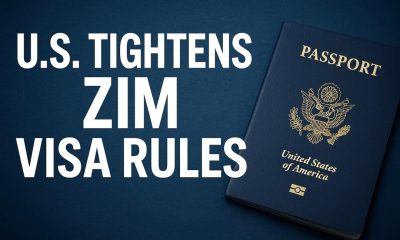 U.S. Tightens Zim Visa Rule