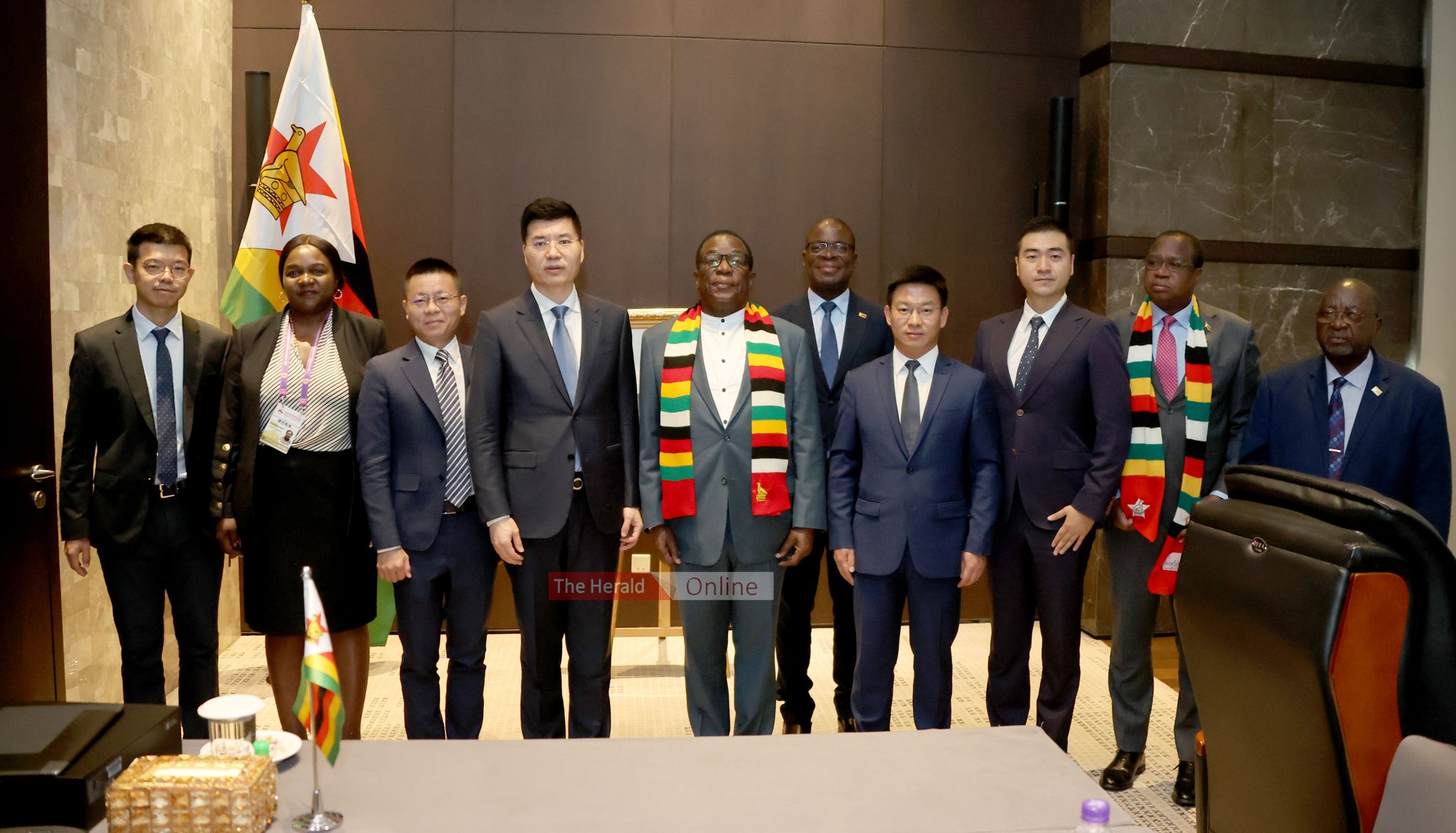 President Mnangagwa Meets Huawei to Boost AI and Digital Training