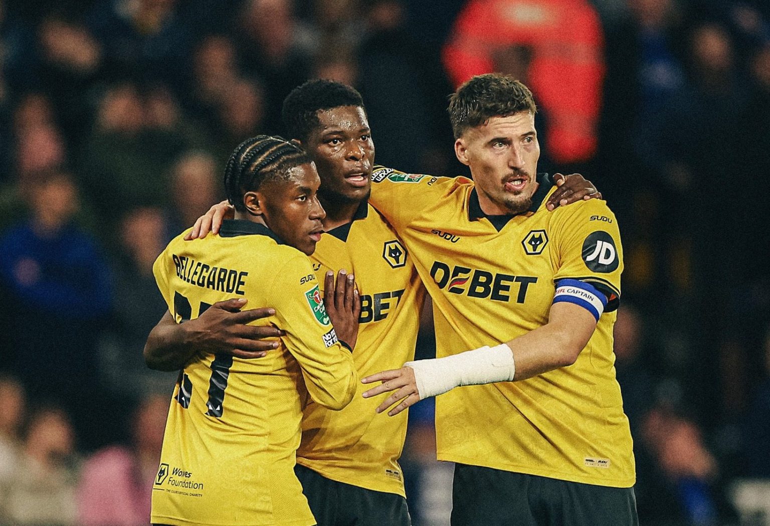 Munetsi Fires Wolves Into Carabao Cup Next Round