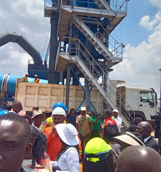 Minister Mhona commissions Asphalt Plant, boosts Zim road infrastructure