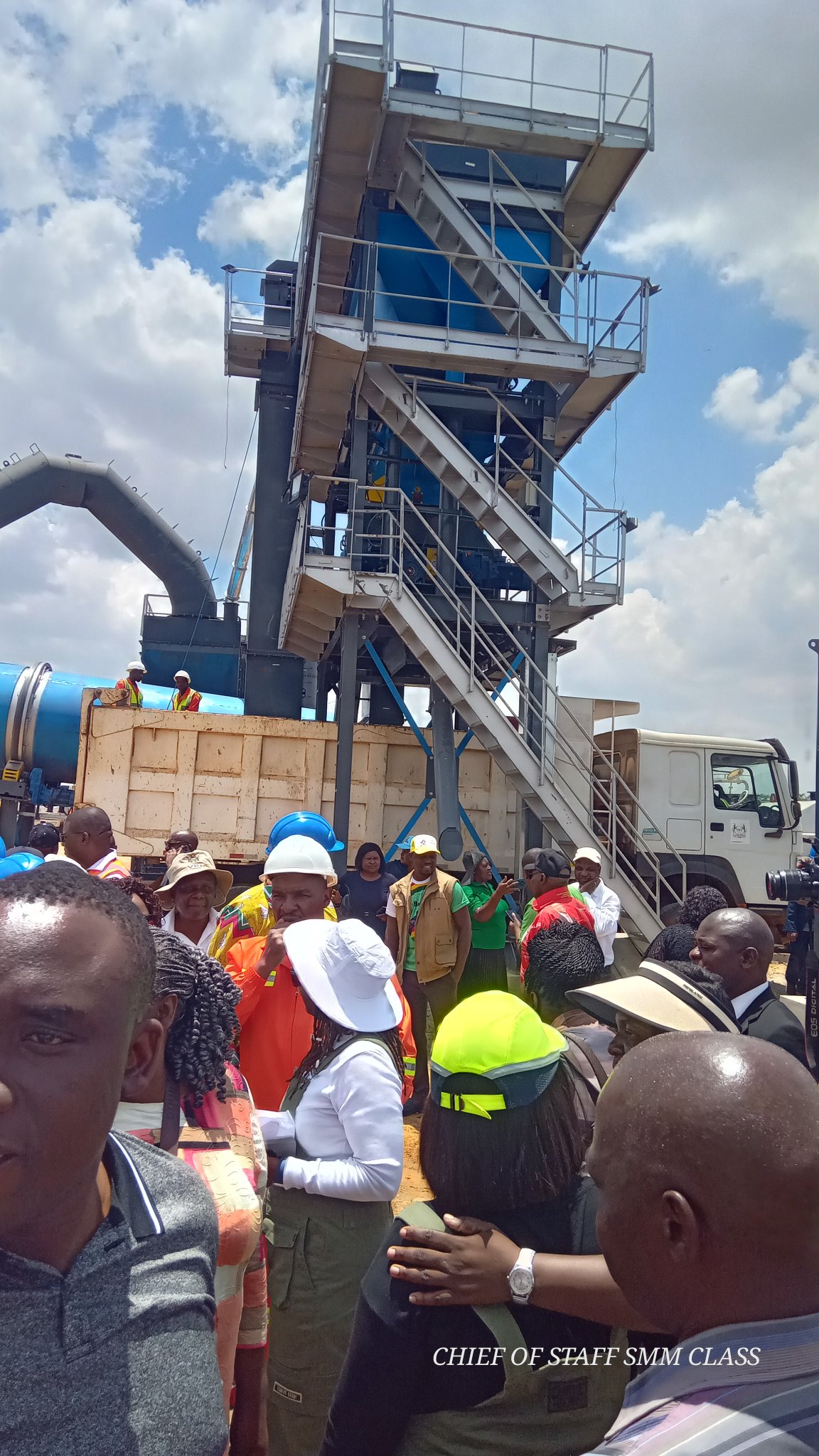 Minister Mhona commissions Asphalt Plant, boosts Zim road infrastructure