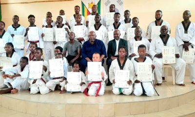 Forty-nine students graduated with internationally recognised black belts under the World Taekwondo Federation at a colourful ceremony held at Epworth