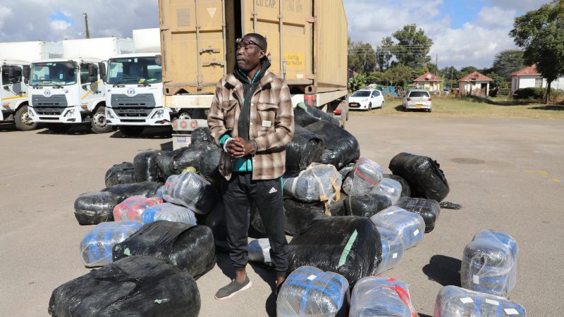Truck Driver Arrested for Smuggling Nearly Two Tonnes of Dagga