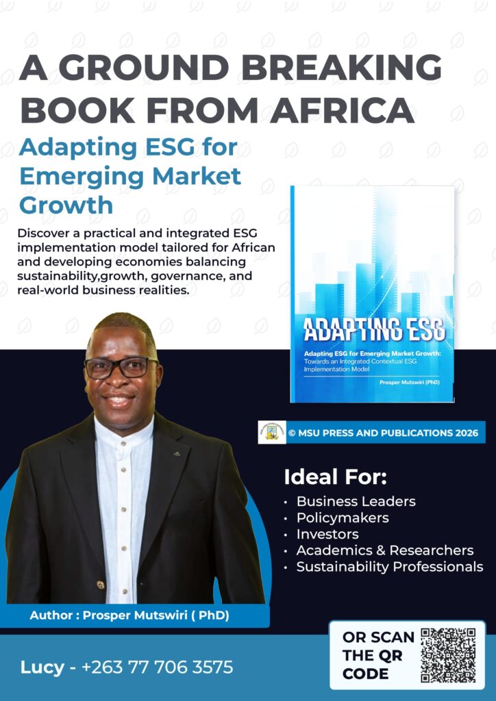 Mutsa iri Unveils New ESG Book