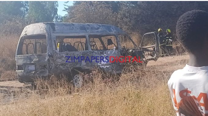 Pupils Feared Dead After Gweru School Minibus Catches Fire