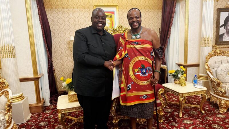 King Mswati Grants Sir Wicknell Chivayo Citizenship