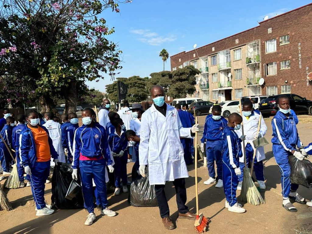 NetOne, David Livingstone School Unite for Clean-Up Campaign