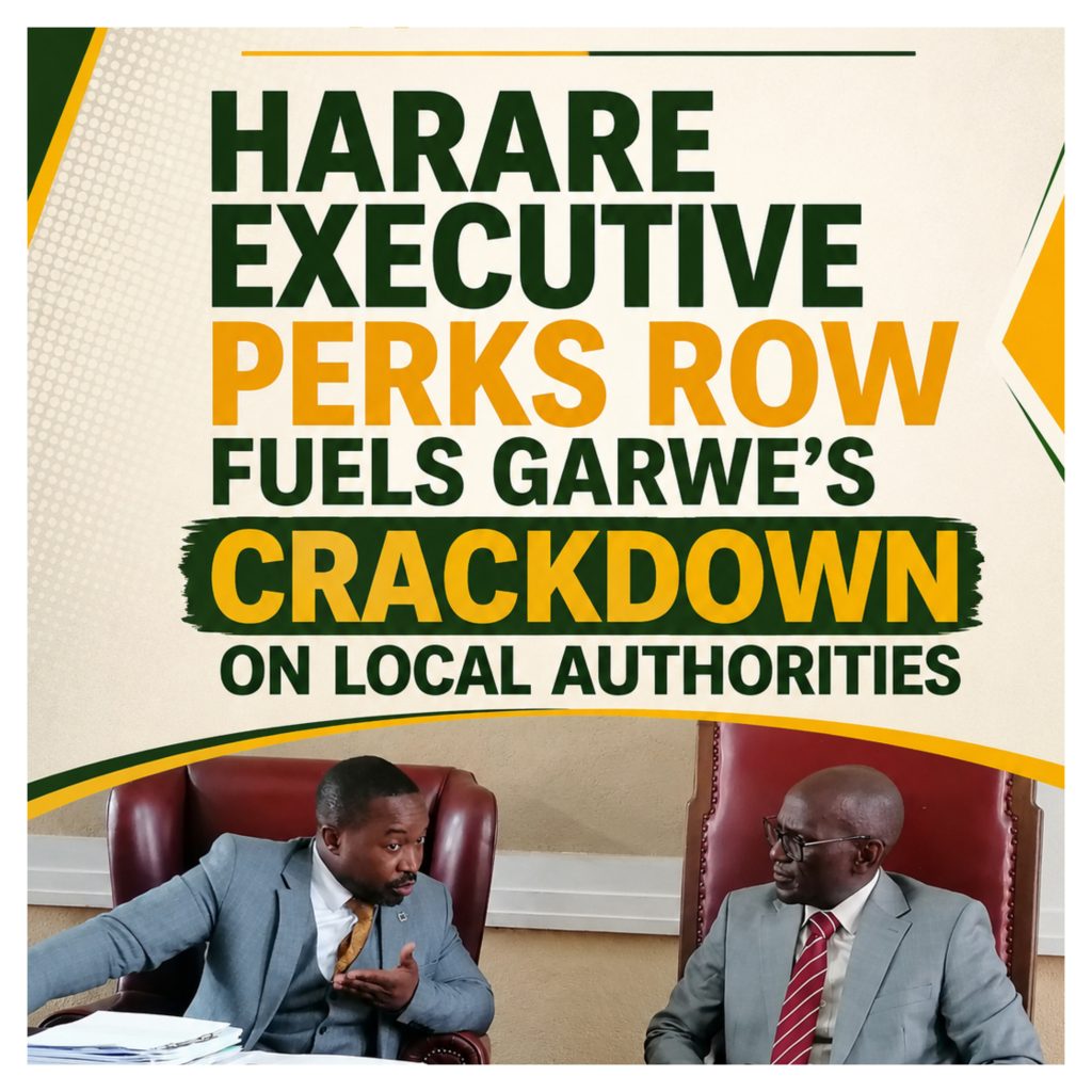 Harare Executive Perks Row Fuels Garwe's Crackdown on Local Authorities