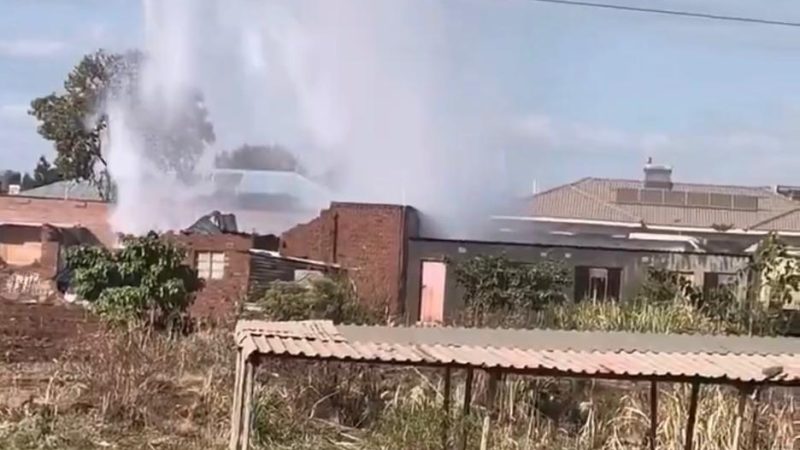 Borehole Drilling Mishap Damages Council Water Pipe, Floods Glen View Homes