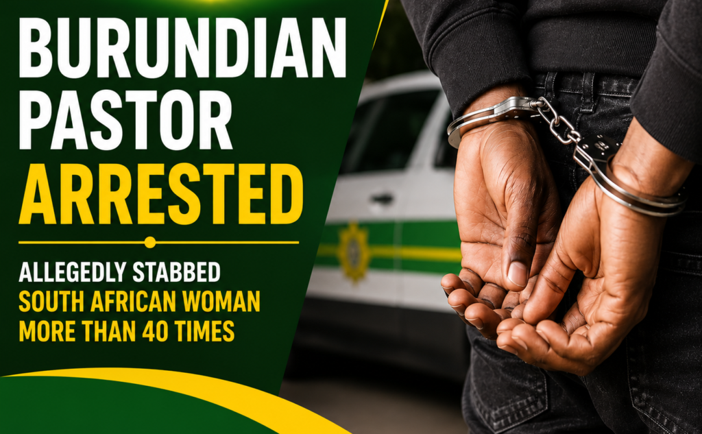 Burundian Pastor Arrested After Woman Seriously Injured in Alleged Stabbing