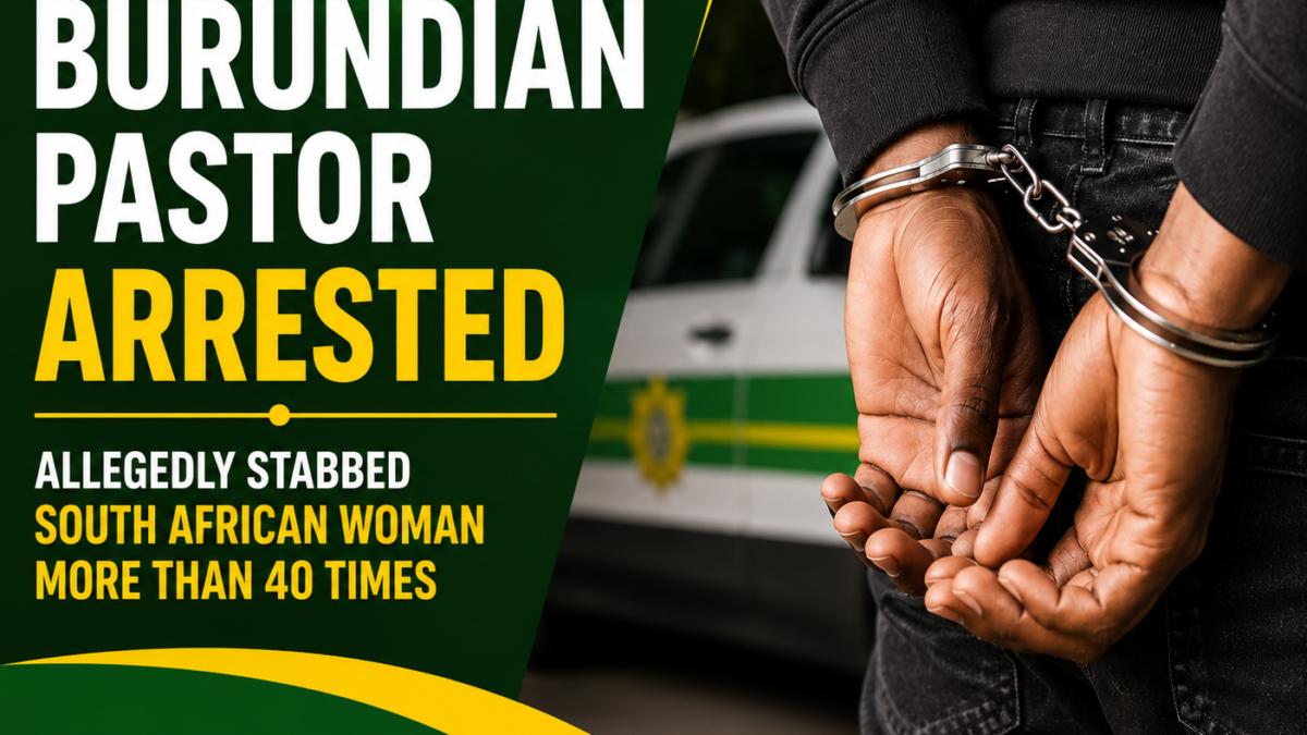 Burundian Pastor Arrested After Woman Seriously Injured in Alleged Stabbing