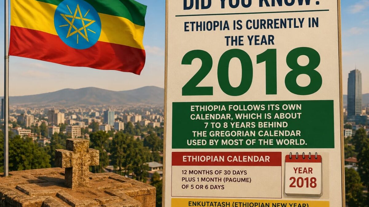 Did You Know? Ethiopia Is Still in the Year 2018