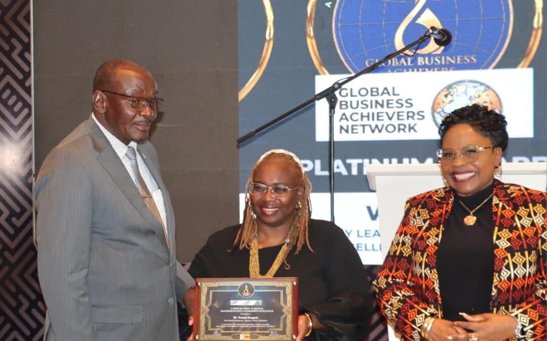 Dr. Tendai Zengeni Honoured for Excellence in Cyber Security and Digital Transformation