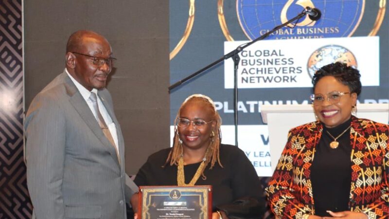 Dr. Tendai Zengeni Honoured for Excellence in Cyber Security and Digital Transformation