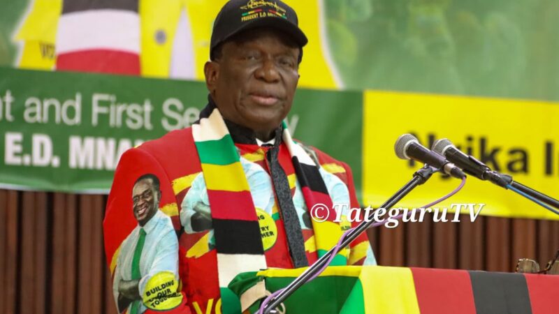 President Mnangagwa Warns Against Divisions