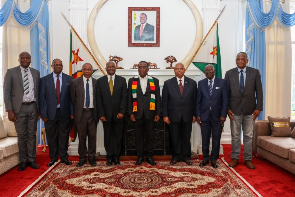 Lupane State University Clarifies Photo with President Mnangagwa, Dismisses Political Speculation