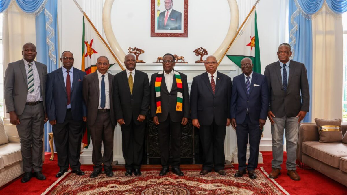 Lupane State University Clarifies Photo with President Mnangagwa, Dismisses Political Speculation