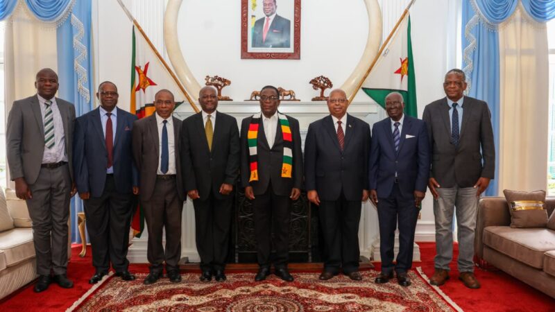 Lupane State University Clarifies Photo with President Mnangagwa, Dismisses Political Speculation