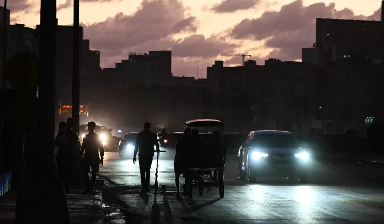 Cuba Goes Dark! Nation Blames US Sanctions as Power Grid Collapses for the Sixth Time in 2026