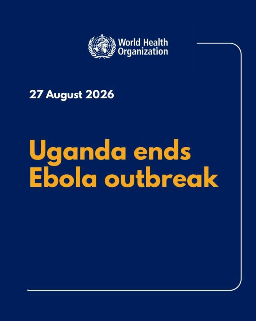 Uganda has officially ended its Ebola outbreak after completing the internationally required 42-day monitoring period without recording a new confirmed case.