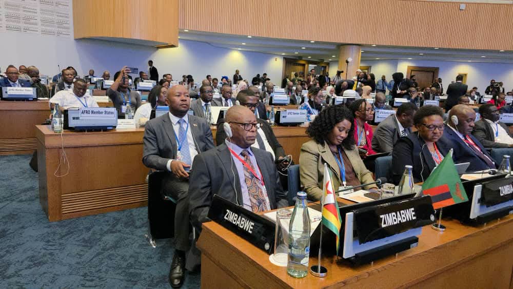 Minister Mombeshora Elected WHO Africa Regional Committee Second Vice Chair