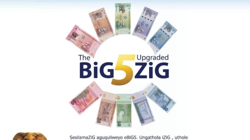ZiG Inflation Falls to 2.9%