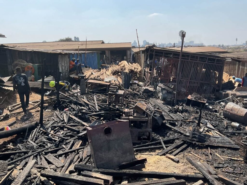 Fire Breaks Out at Magaba Home Industry