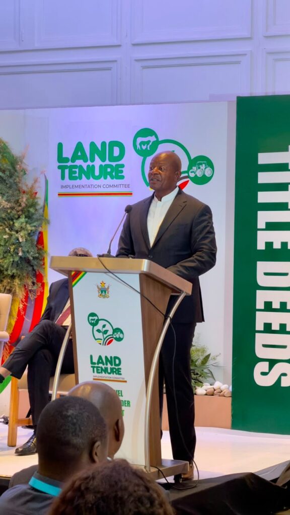 Minister Garwe Warns Land Barons, Calls for Secure Land Tenure