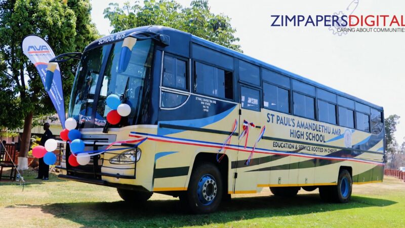 Zimbabwe’s AVM Unveils New Locally Made Bus