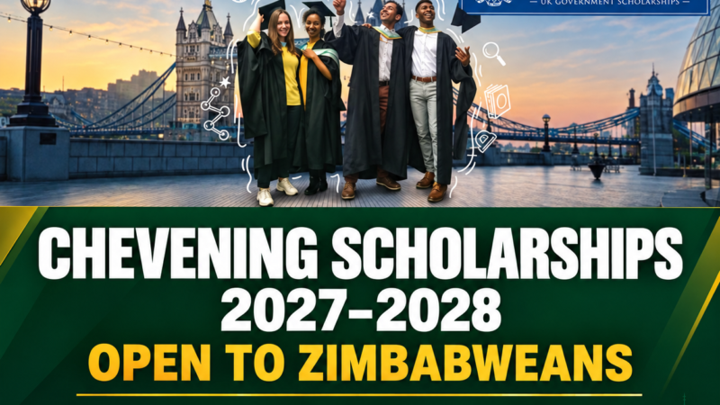 Chevening Scholarships 2027–2028: Applications Open to Zimbabweans