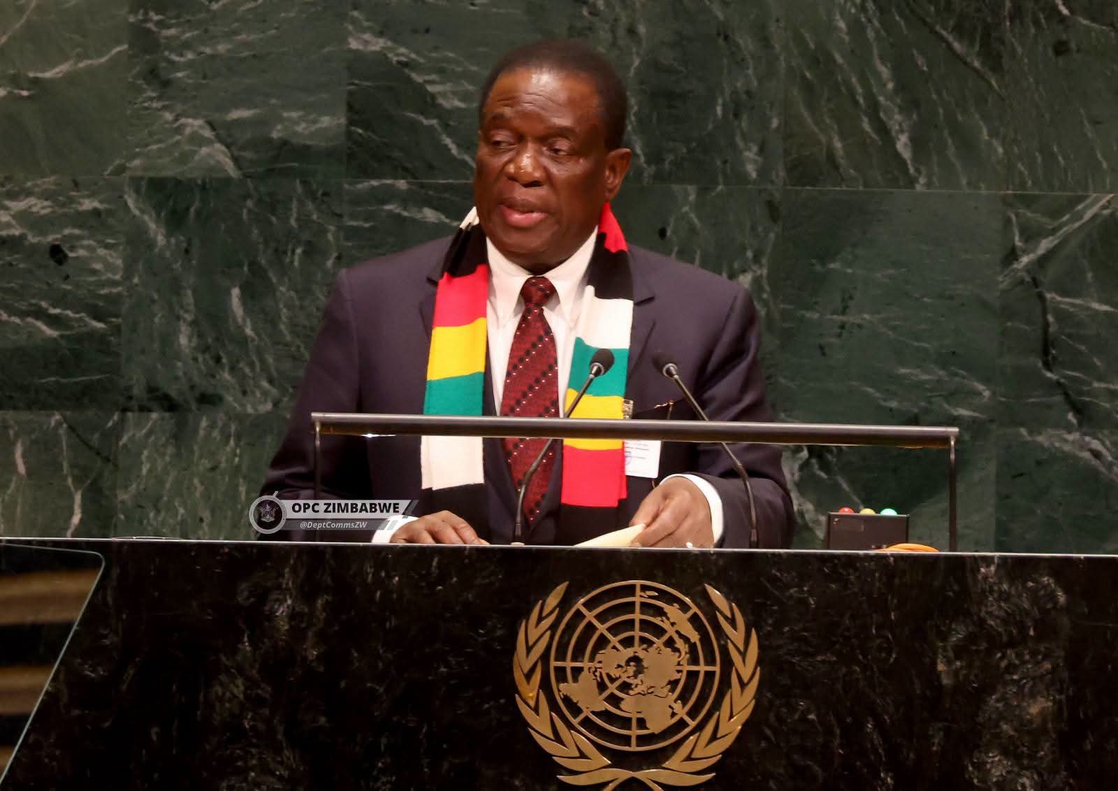 President Mnangagwa Calls For More Inclusive Global Order