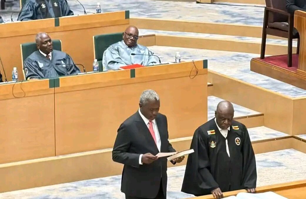 Senator Tagwirei Sworn In As Constitutional Changes Take Effect