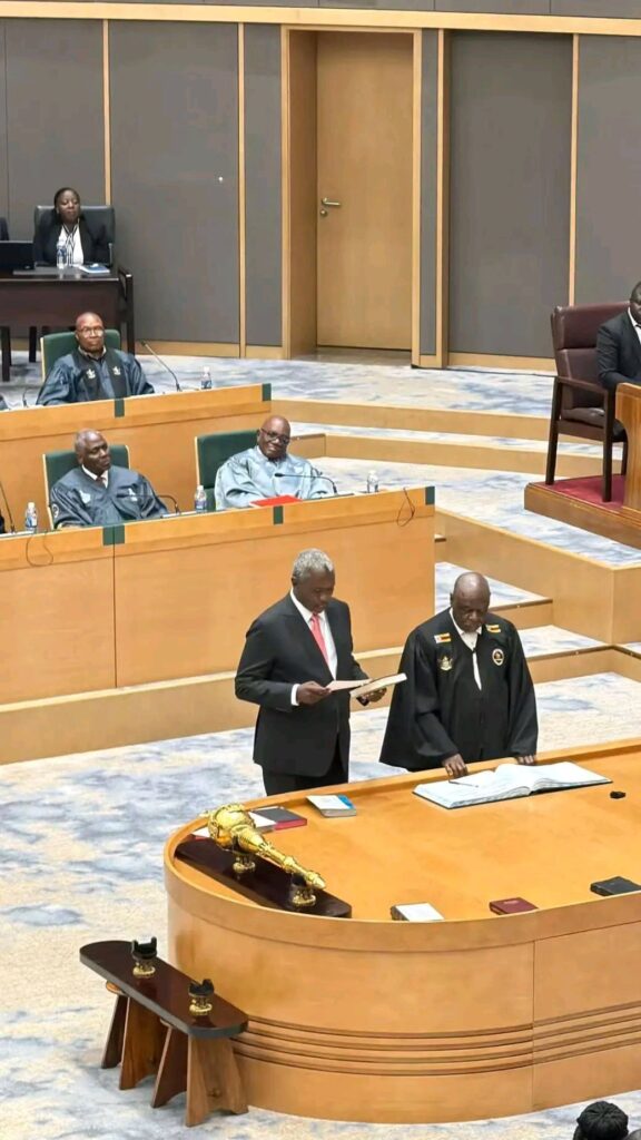 Senator Tagwirei Sworn In As Constitutional Changes Take Effect