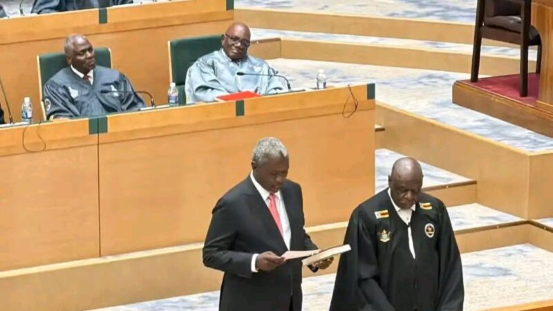 Senator Tagwirei Sworn In As Constitutional Changes Take Effect