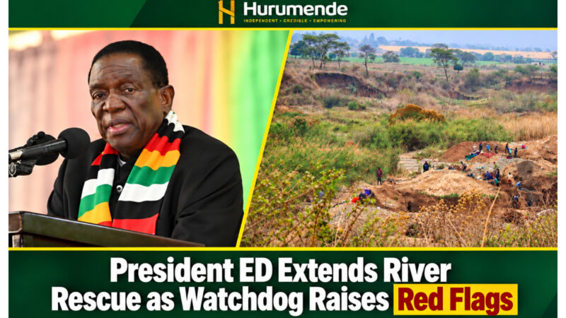 President ED Extends River Rescue as Watchdog Raises Red Flags