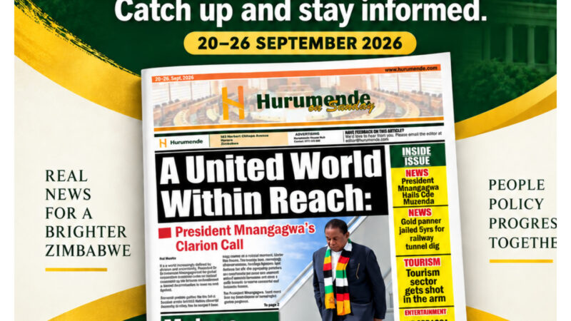 Catch up with Hurumende on Sunday, 20–26 September 2026.