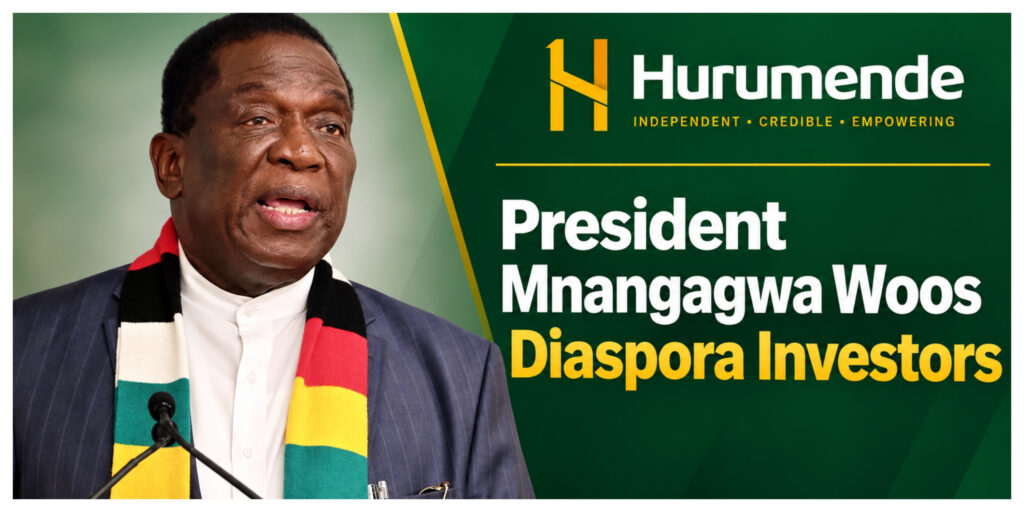 President Mnangagwa Woos Diaspora Investors