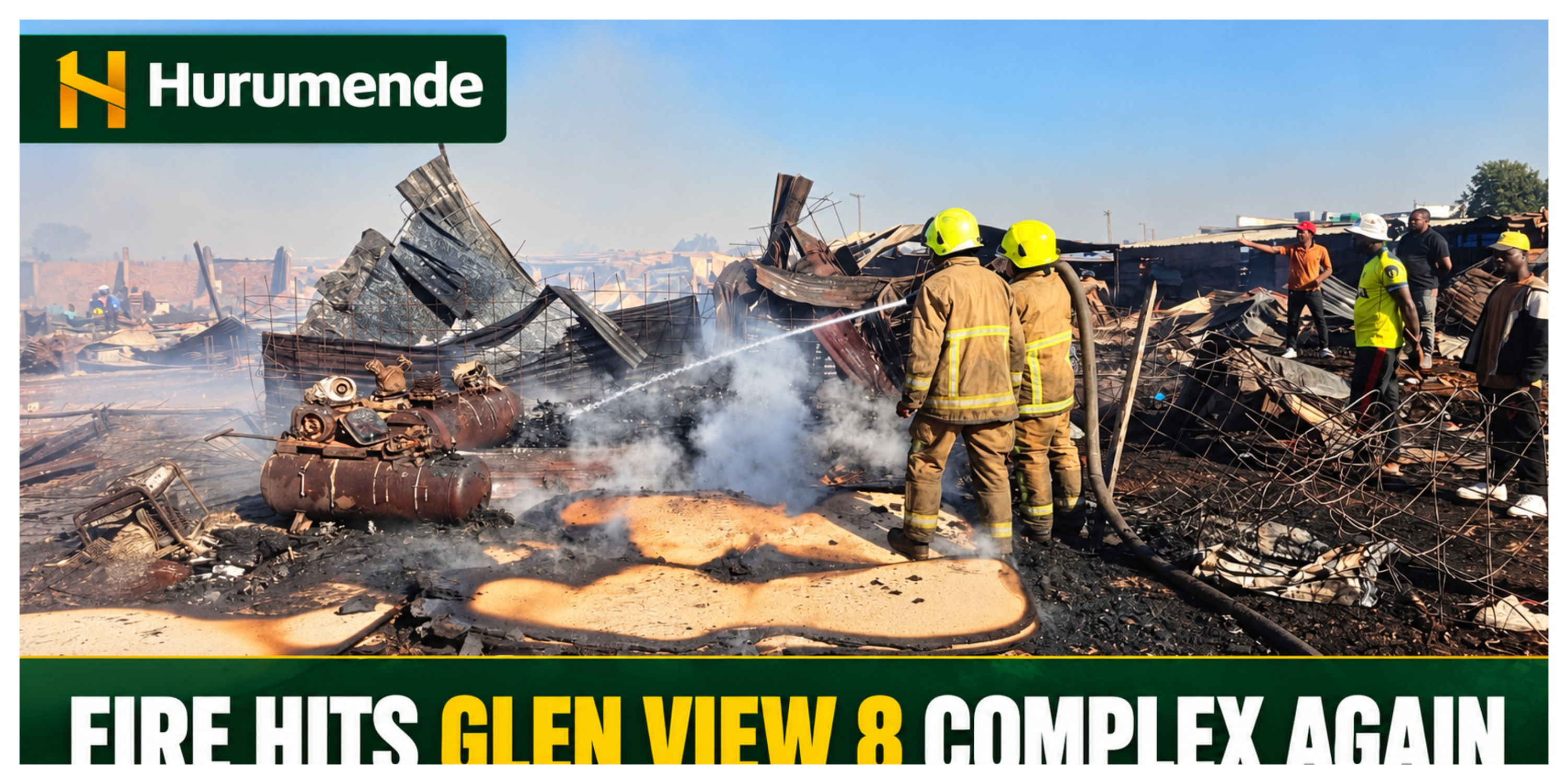 Fire Hits Glen View 8 Home Industry Complex Again