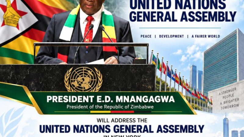 President Mnangagwa To Address UN General Assembly
