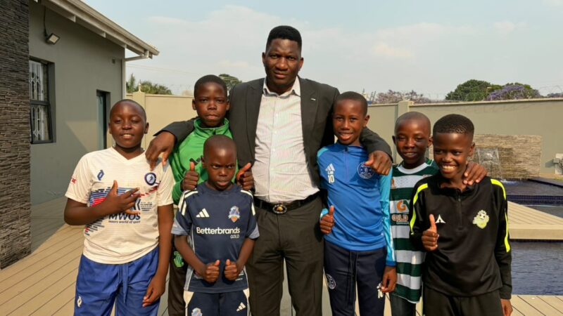 Scott Sakupwanya Boosts Mbare Grassroots Football