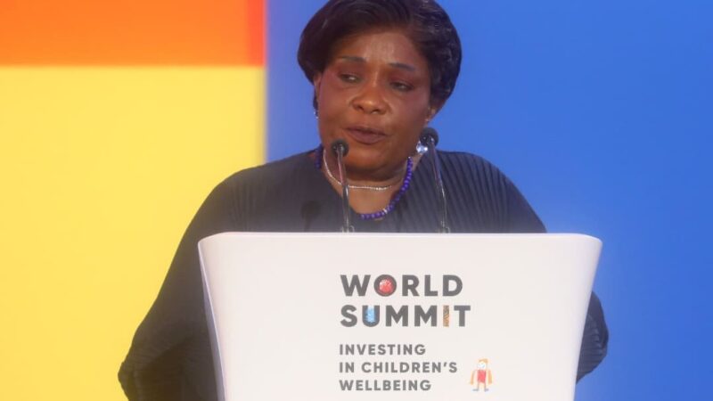 First Lady Pushes For Better Children’s Welfare