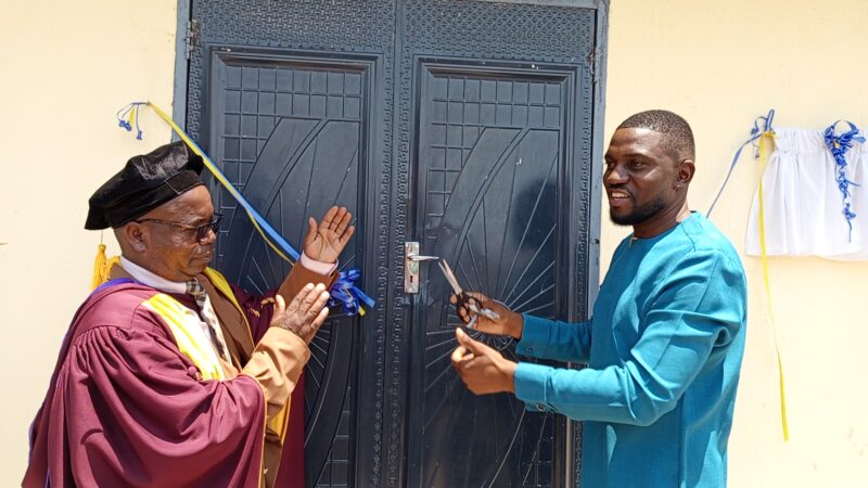 Nyatsime College Reopens Renovated Boys’ Dormitory