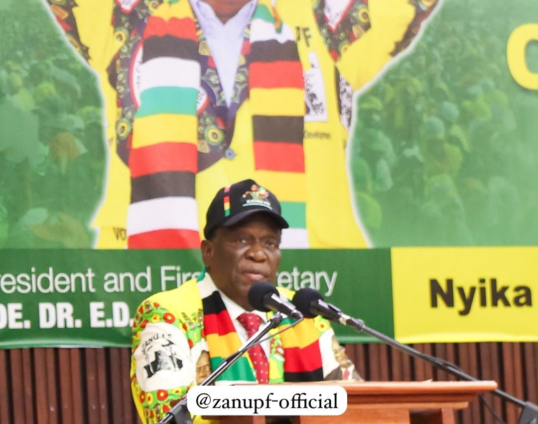 “Hatidi Mweya waRegion KuZanu-PF,” Says President Mnangagwa