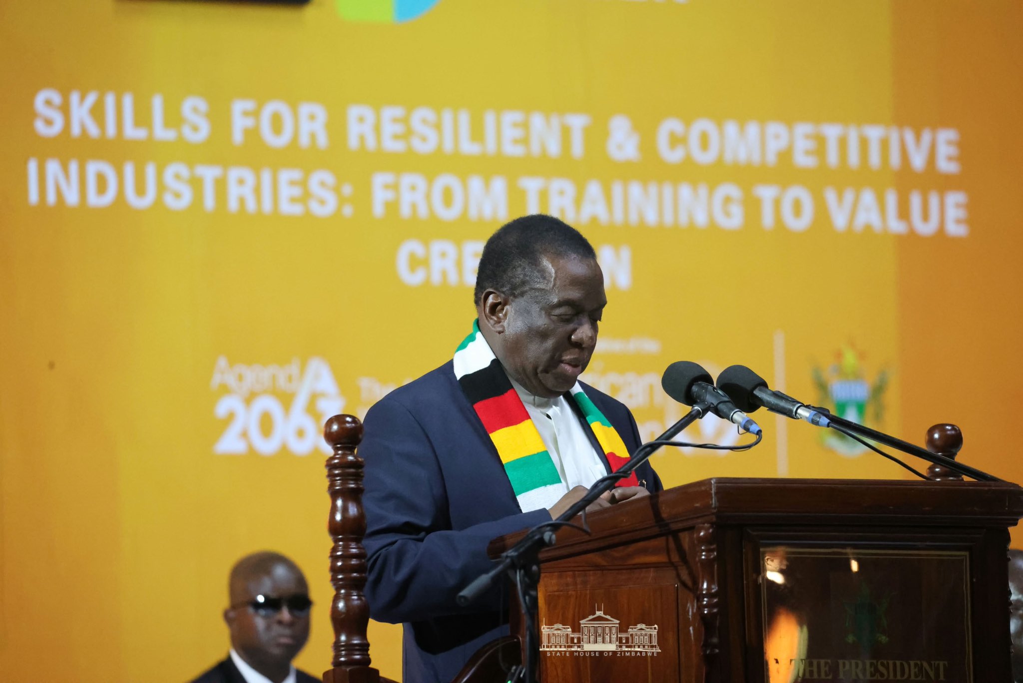 President Mnangagwa Urges Africa To Turn Skills Into Economic Value